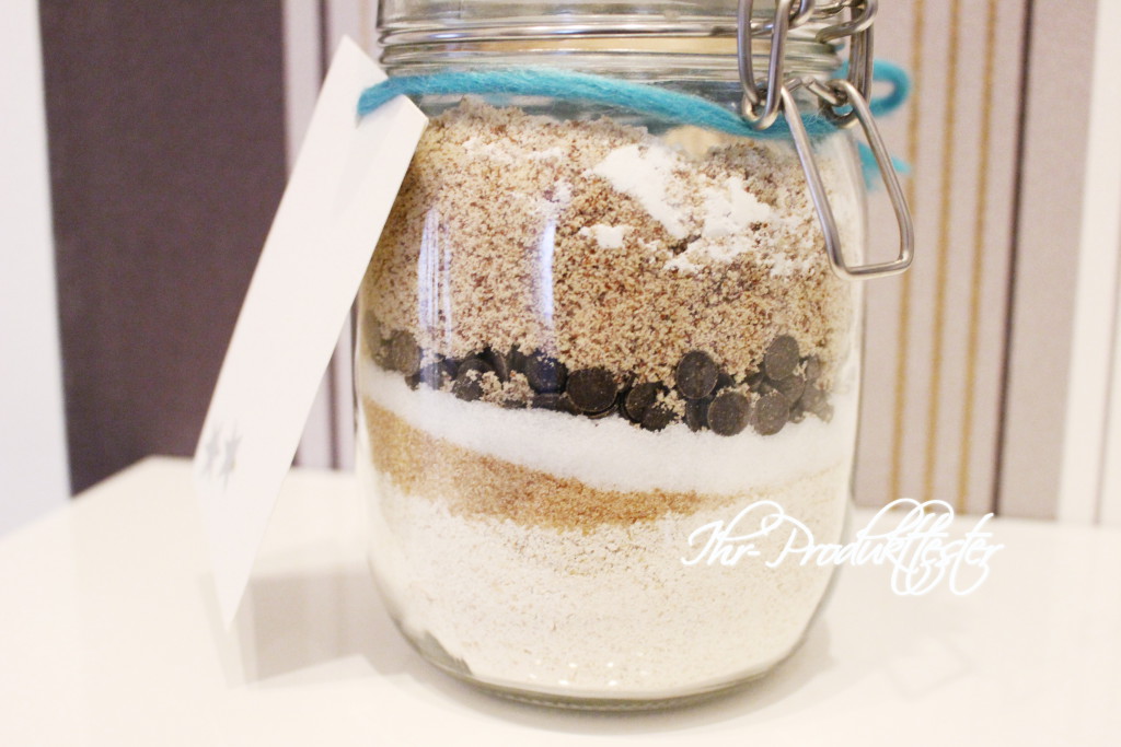 Vegane Cookies im Glas zu Weihnachten [Rezept]