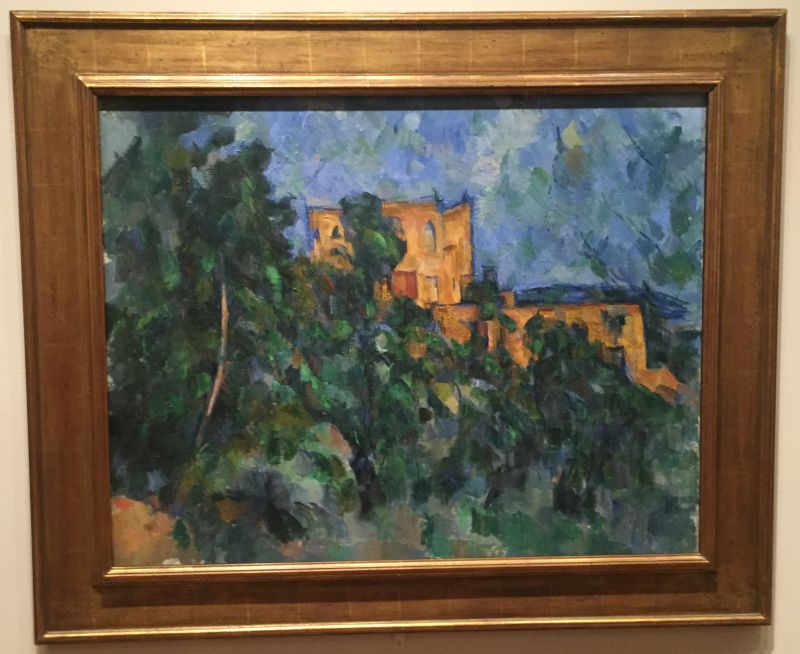 Paul Cézanne - Château Noir, 1903/04, MoMa New York