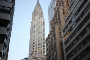 Straßenansicht Chrysler Building