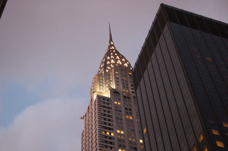 Spitze des Chrysler Building