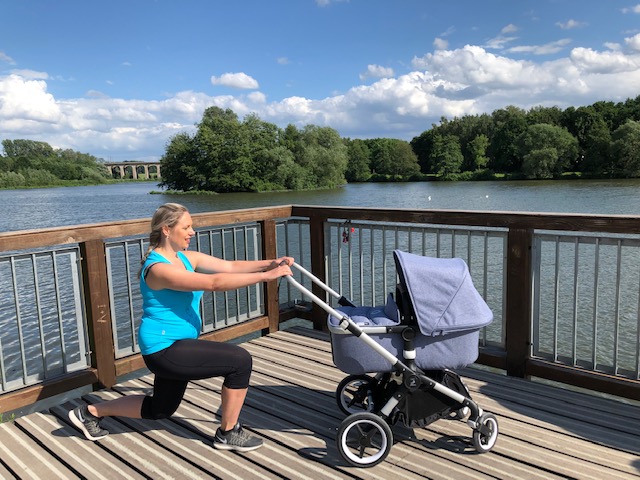 Kinderwagen-Workout: Fitness-Übungen und Tipps nach dem Kaiserschnitt, Obersee Bielefeld
